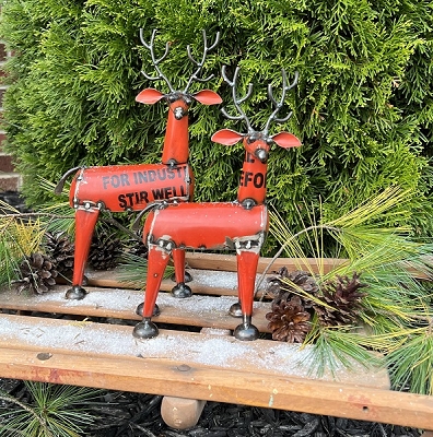 REINDEER(RIGHT) SMALL METAL 9